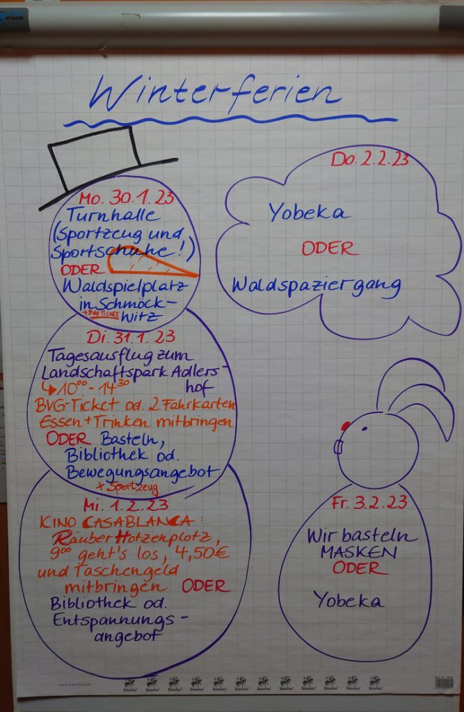 Winterferien Programme