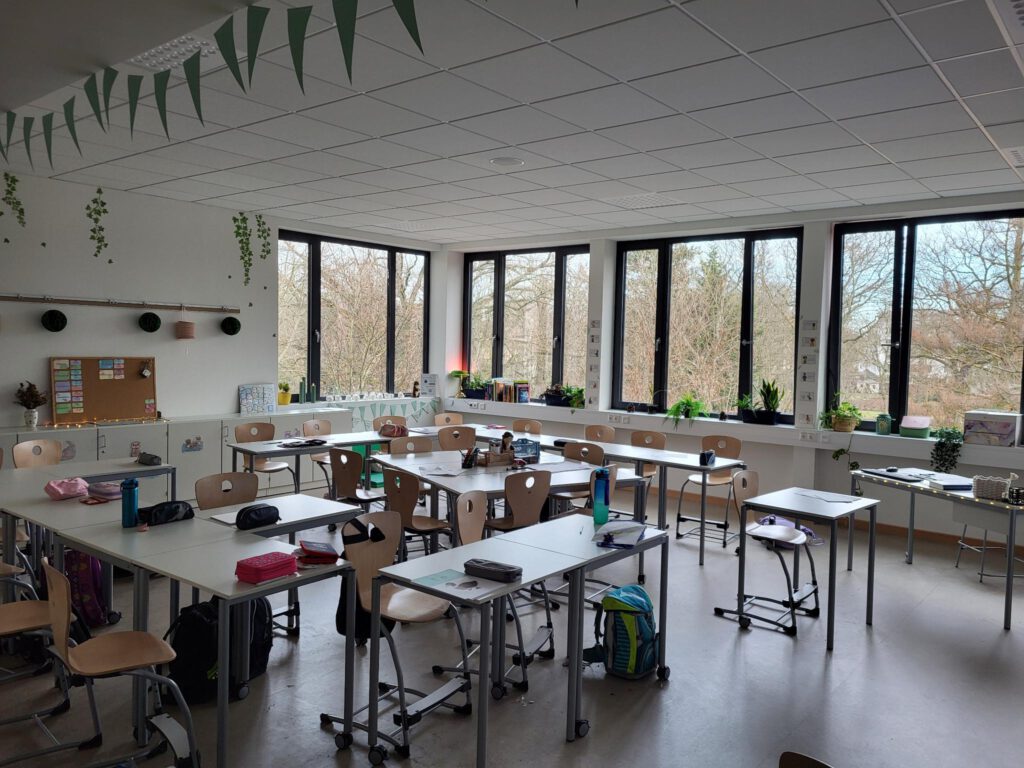 neuer Klassenraum