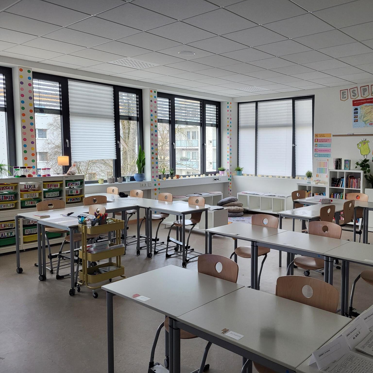 neuer Klassenraum