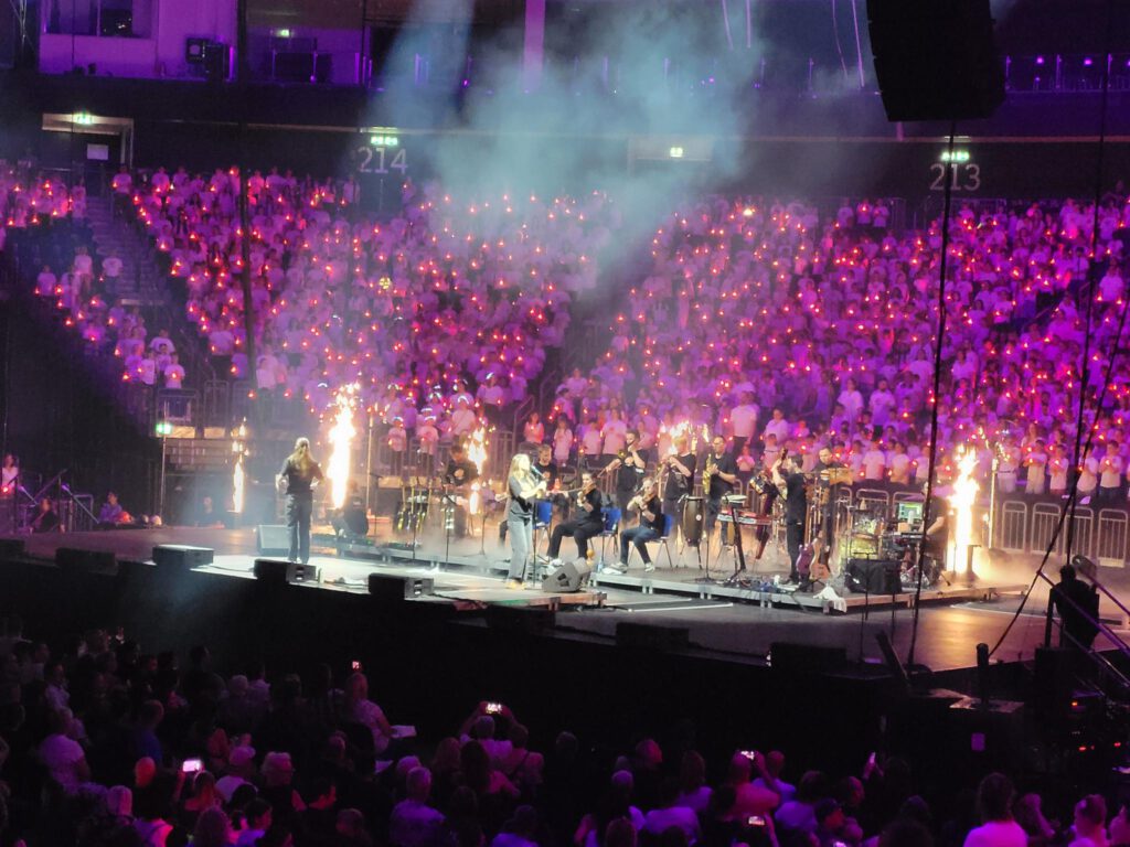 Kinder in der Uberarena