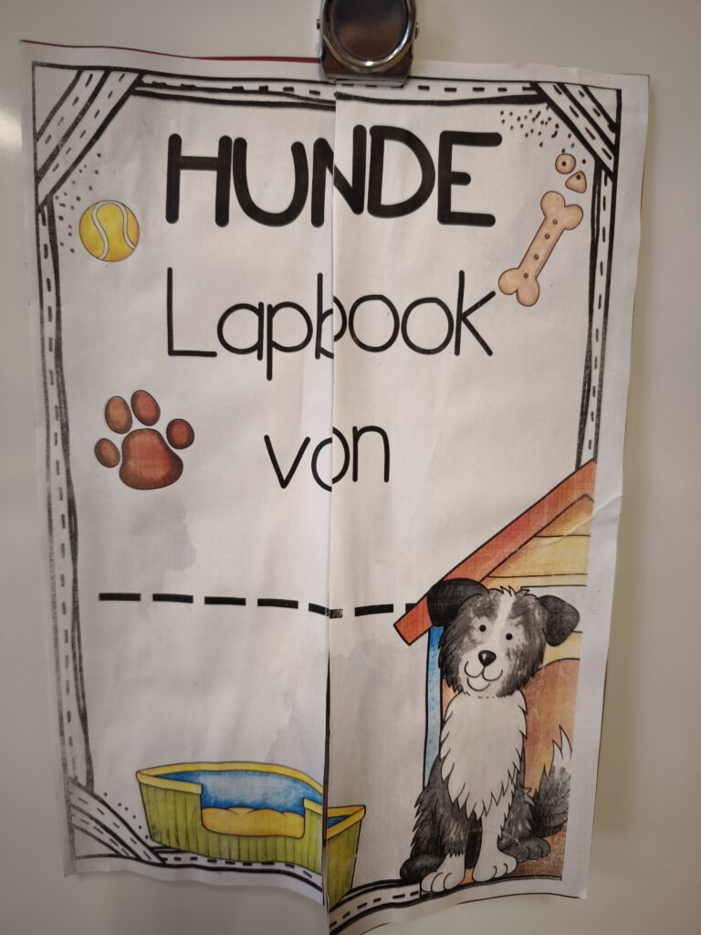 Ein Hundelapbook